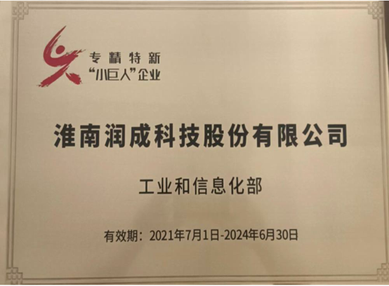 专精特新&ldquo;小巨人&ldquo;企业